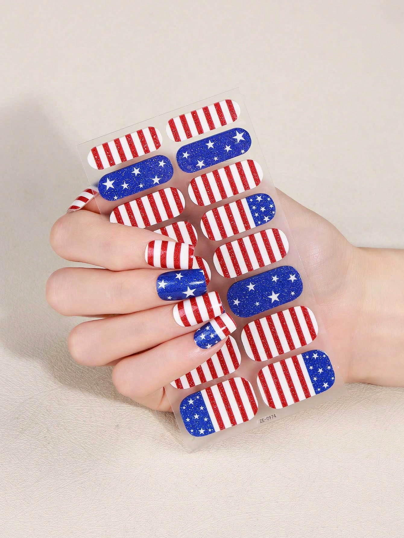 Coral Pink Nail Stickers, Wate - Nail Art Ombre Pink recensie en prijs