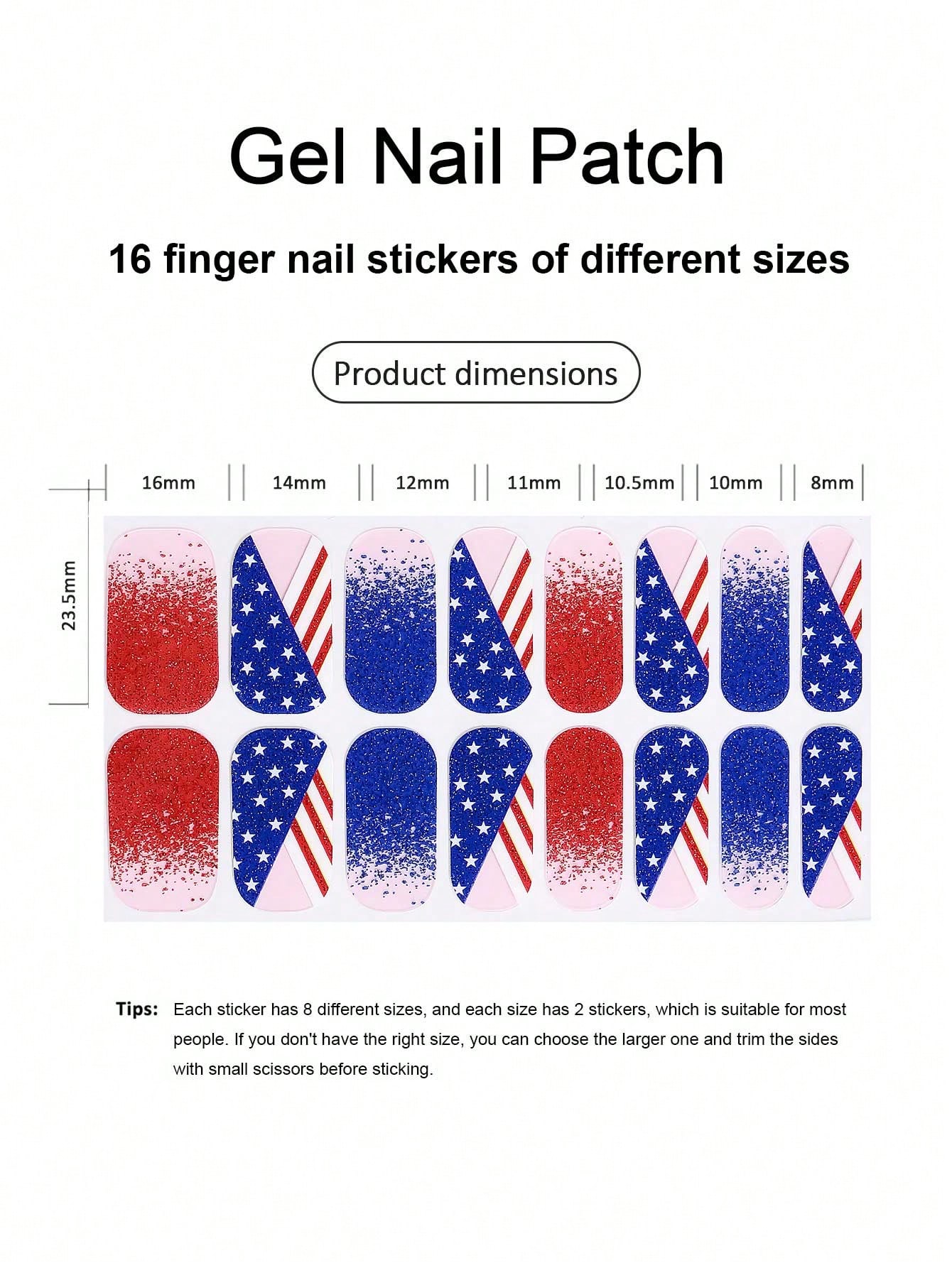 Coral Pink Nail Stickers, Wate - Nail Art Ombre Pink recensie en prijs