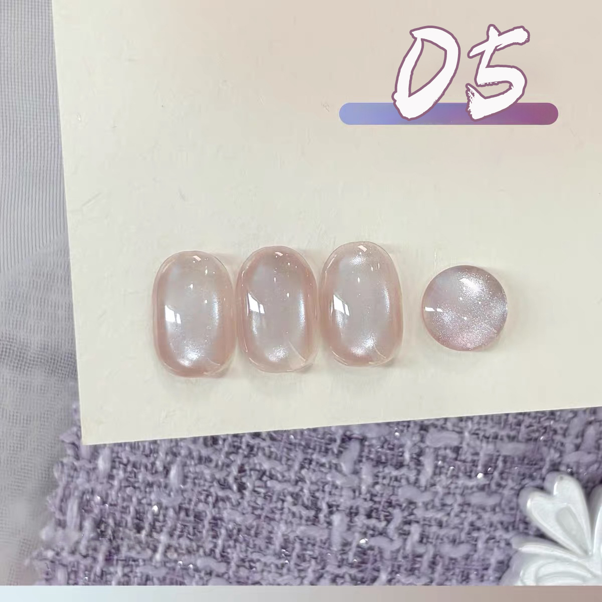 1pcs PSK Ice Transparent Taro  - Nail Art Lilac recensie en prijs
