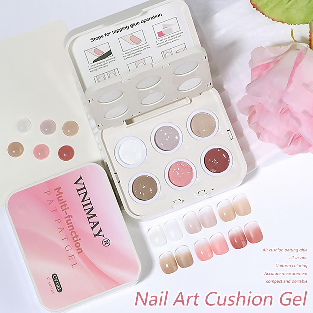 6 Colors Ombre Nail Gradient G - Nail Art Ombre Pink recensie en prijs