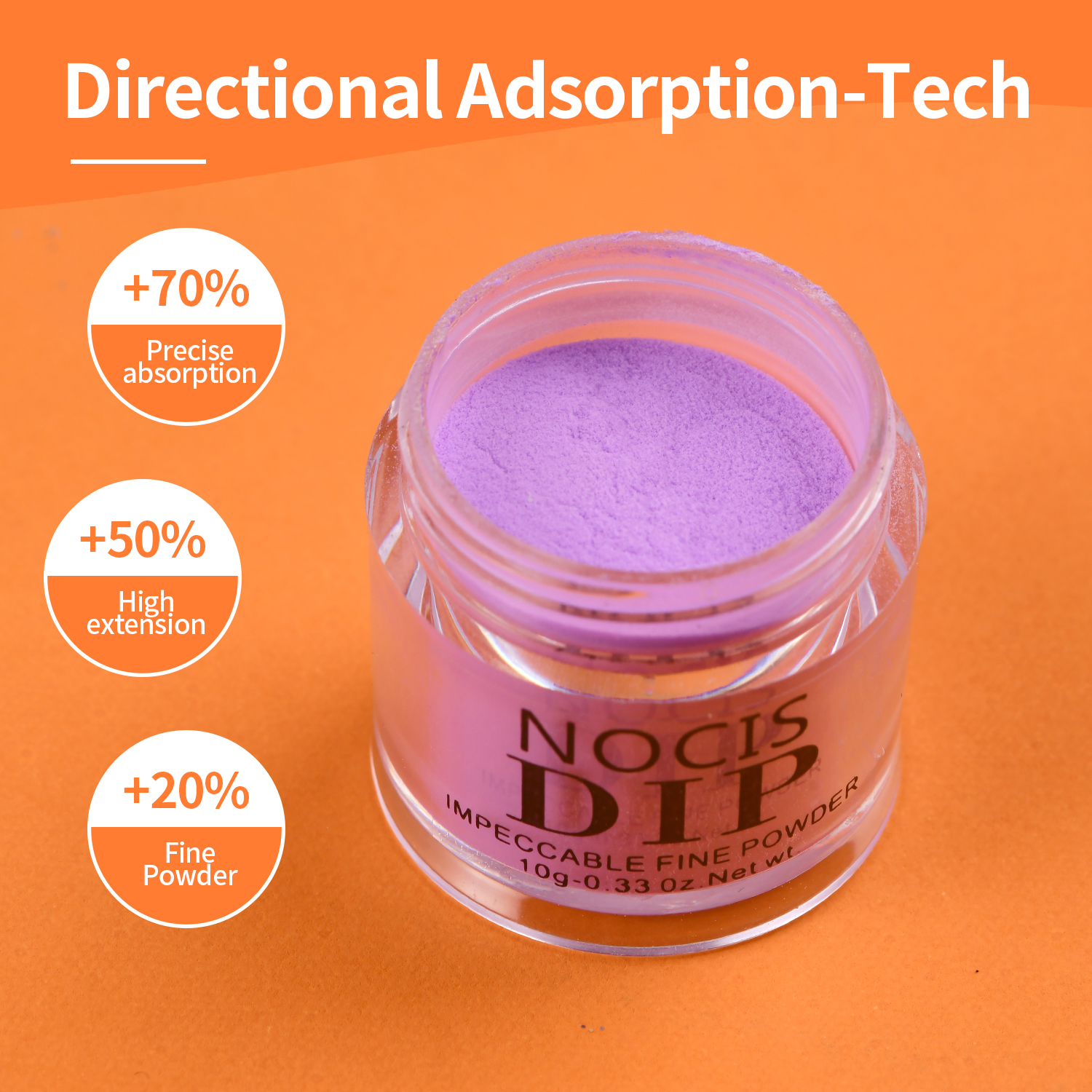 NOCIS Color Changing Dip Powde - Nail Art Ombre Pink recensie en prijs