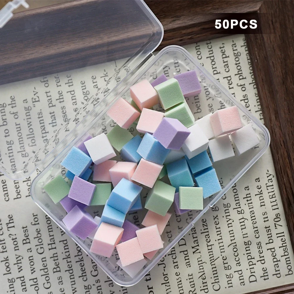 Small Cube Nail Blending Spong - Nail Art Ombre Pink recensie en prijs