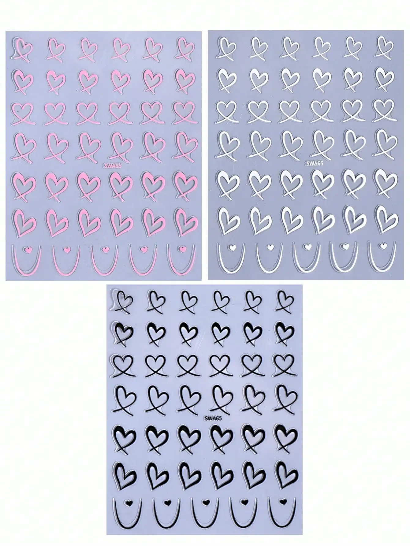 2pcs 3D Pink Lotus Flower Nail - Nail Art Ombre Pink recensie en prijs