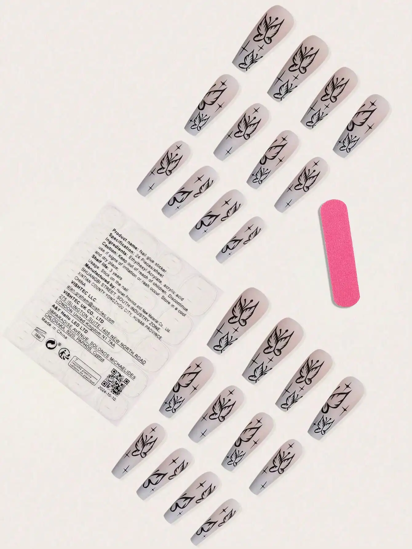 French Style Pink & Blue Ombre - Nail Art Ombre Pink recensie en prijs