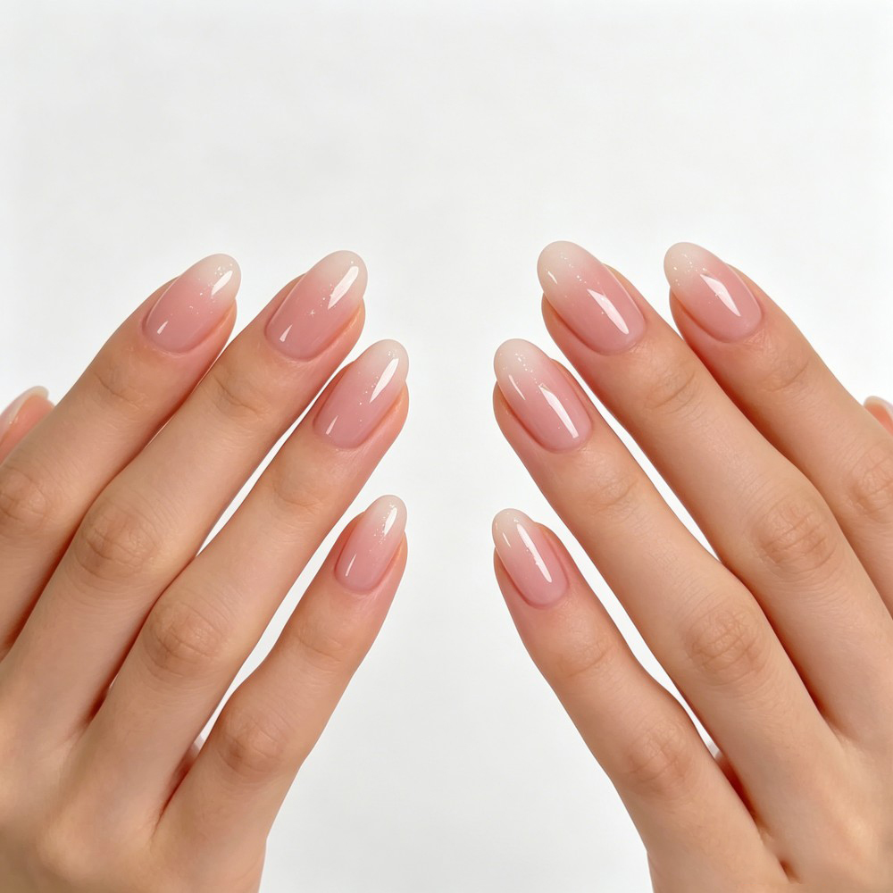 24Pcs Nails Simple Ombre Sprin - Nail Art Ombre Pink recensie en prijs
