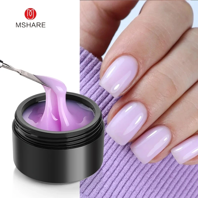 MSHARE Purple Lilac Builder Ex - Nail Art Lilac recensie en prijs